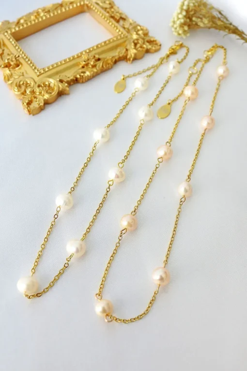 Brunella | 24K Baroque Freshwater Pearl Choker