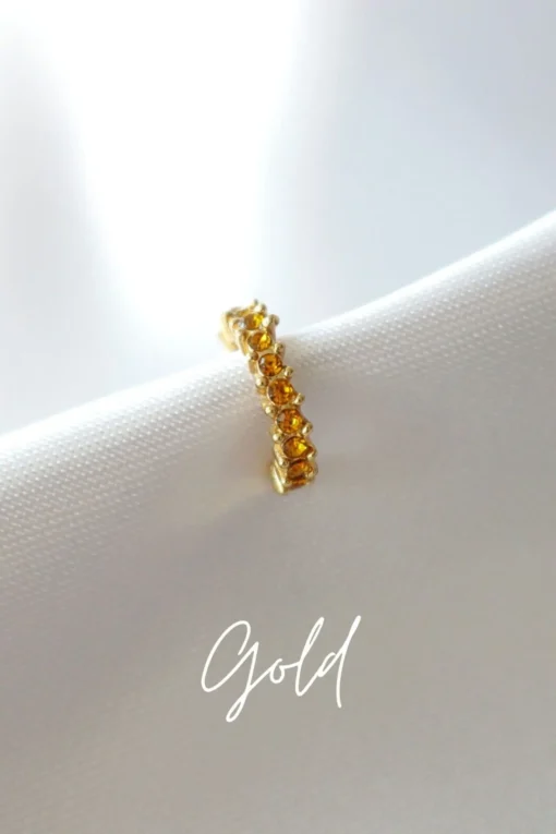 "Rainbow Dust" | 18K Ear Cuff ( 1 piece ) - Image 7
