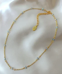 "Mermaid Vibes" | 18K Crystals Chain Choker