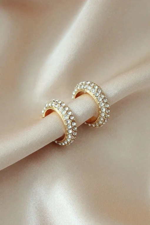 "Star Dust" | 18K Ear Cuffs (Pair / Single): A Touch of Celestial Elegance