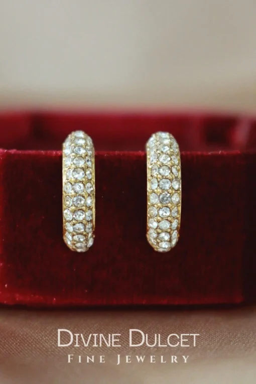 "Star Dust" | 18K Ear Cuffs (Pair / Single): A Touch of Celestial Elegance - Image 3