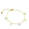 Fluttering Elegance | 18K Gold Plated Bracelet with Austrian Crystal Butterflies